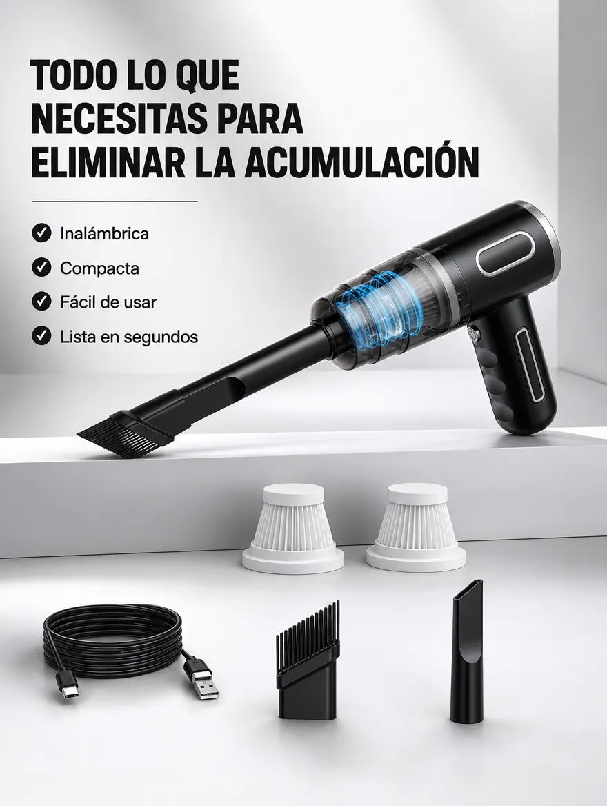 Mini Aspiradora Portátil