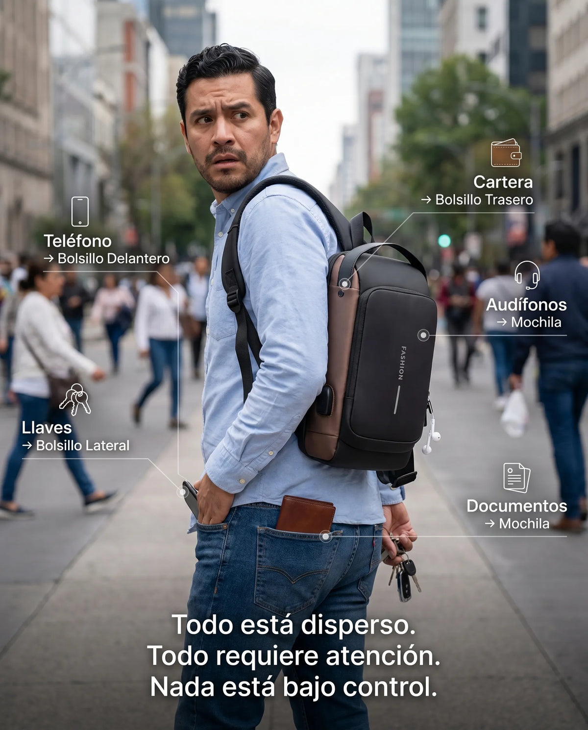 Todo está contigo. Pero nada está realmente bajo control.